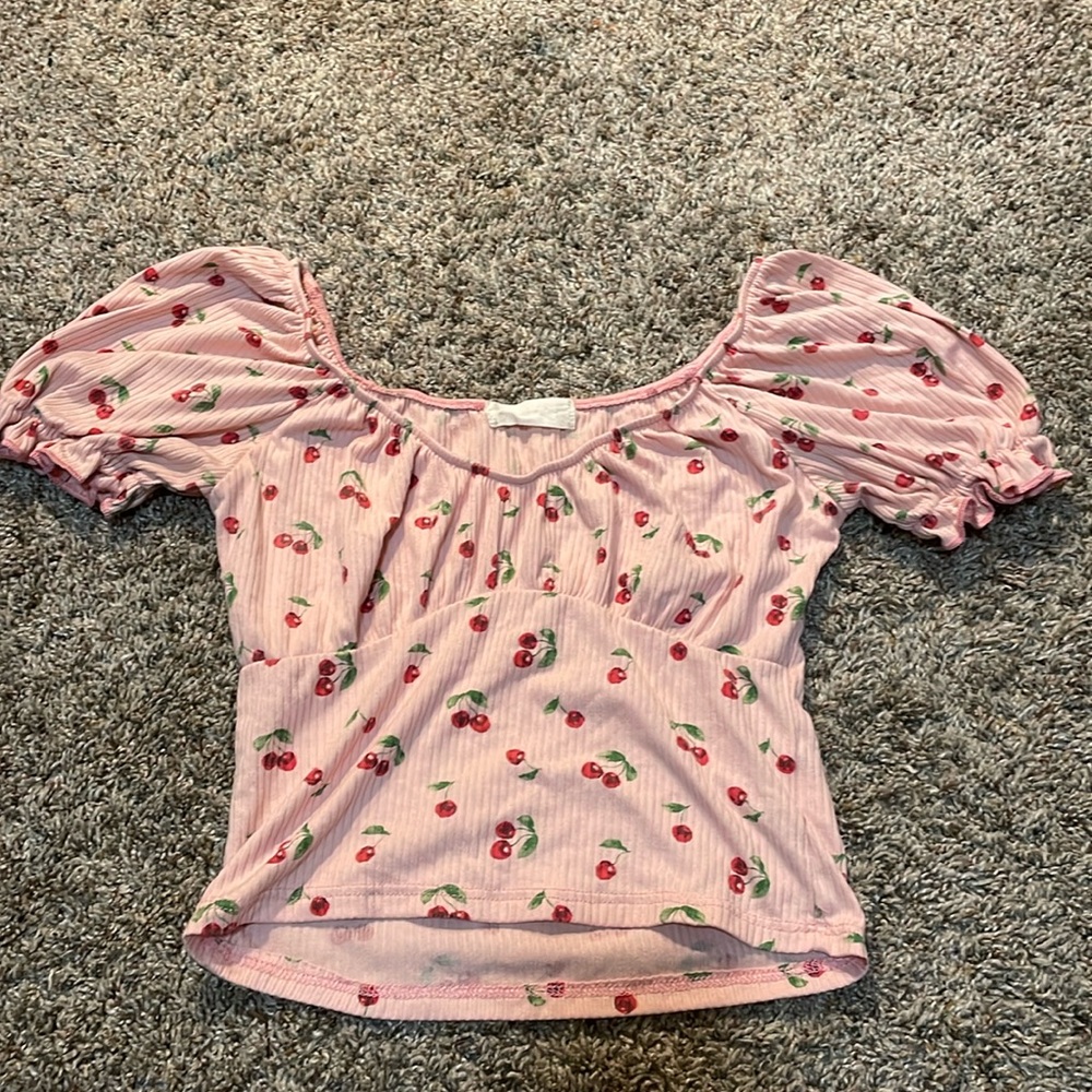 Cherry crop top